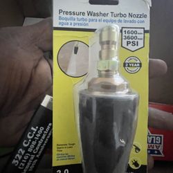Pressure Washer Turbo Nozzle