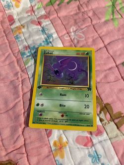 Pokémon card Zubat