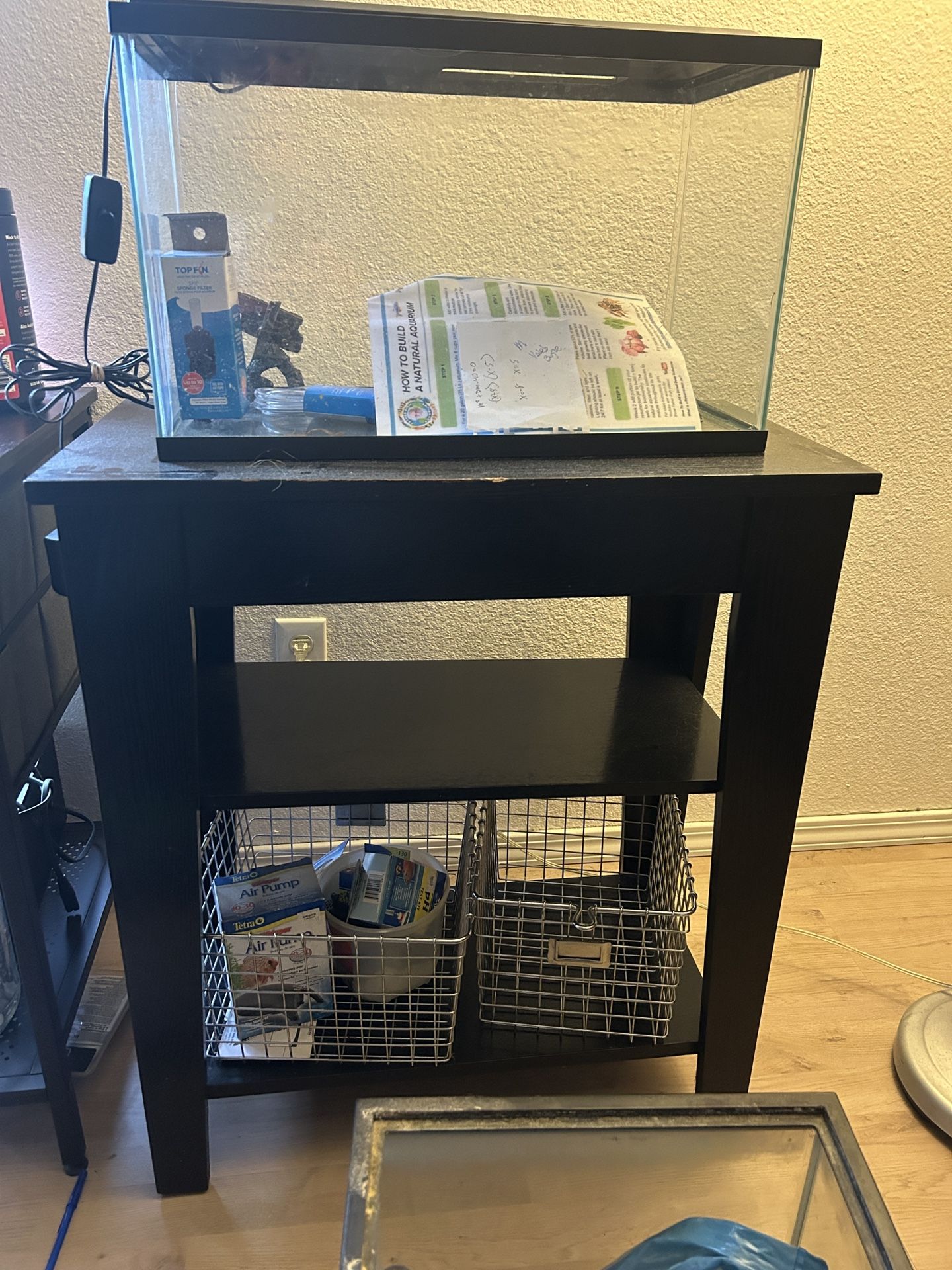 2 FISH/REPTILE TANKS!!!