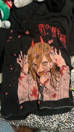 Power chainsaw man anime shirt