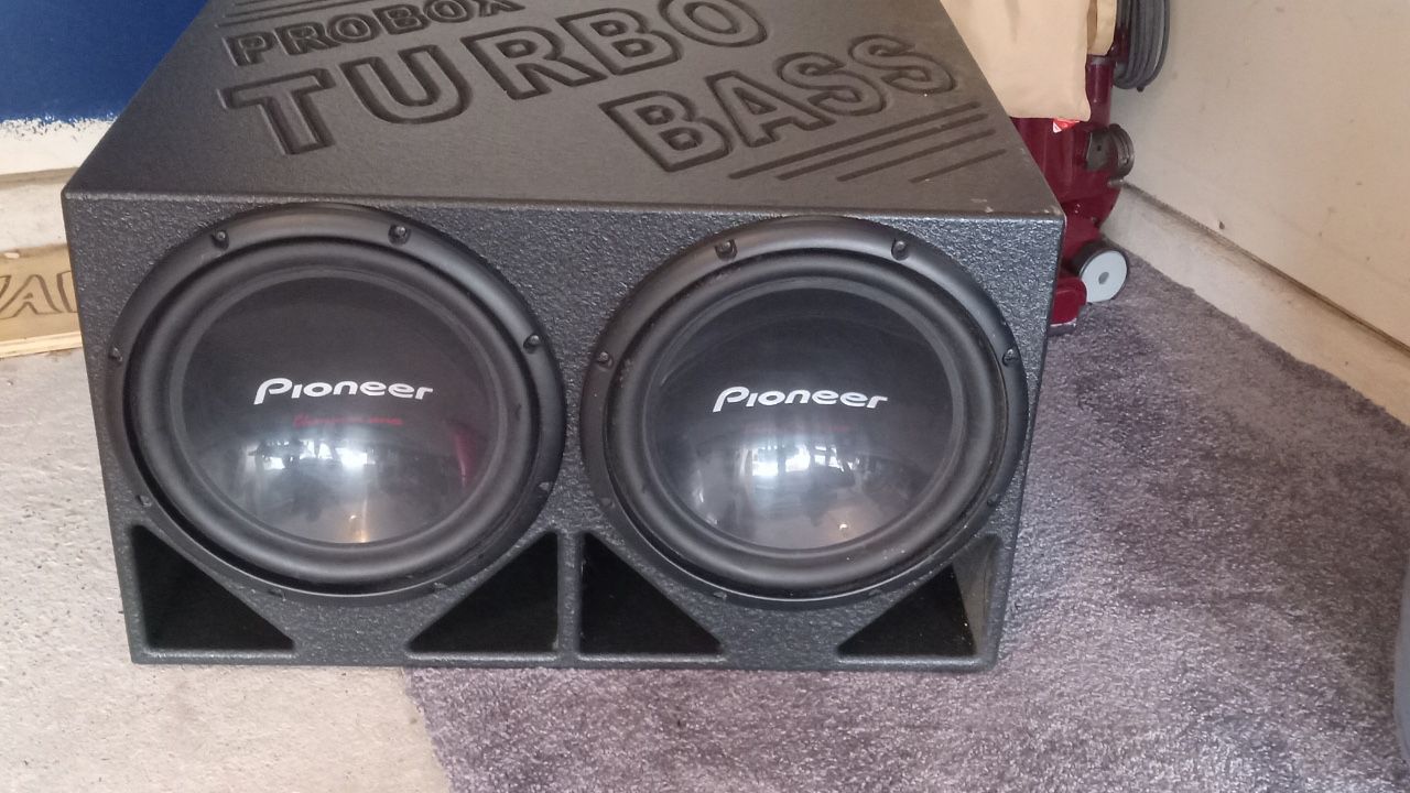 2 Subwoofers 