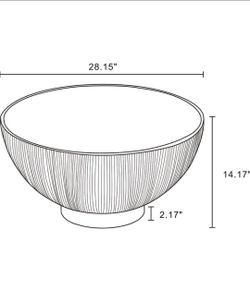 Coffee Table Round NEW NEW NEW