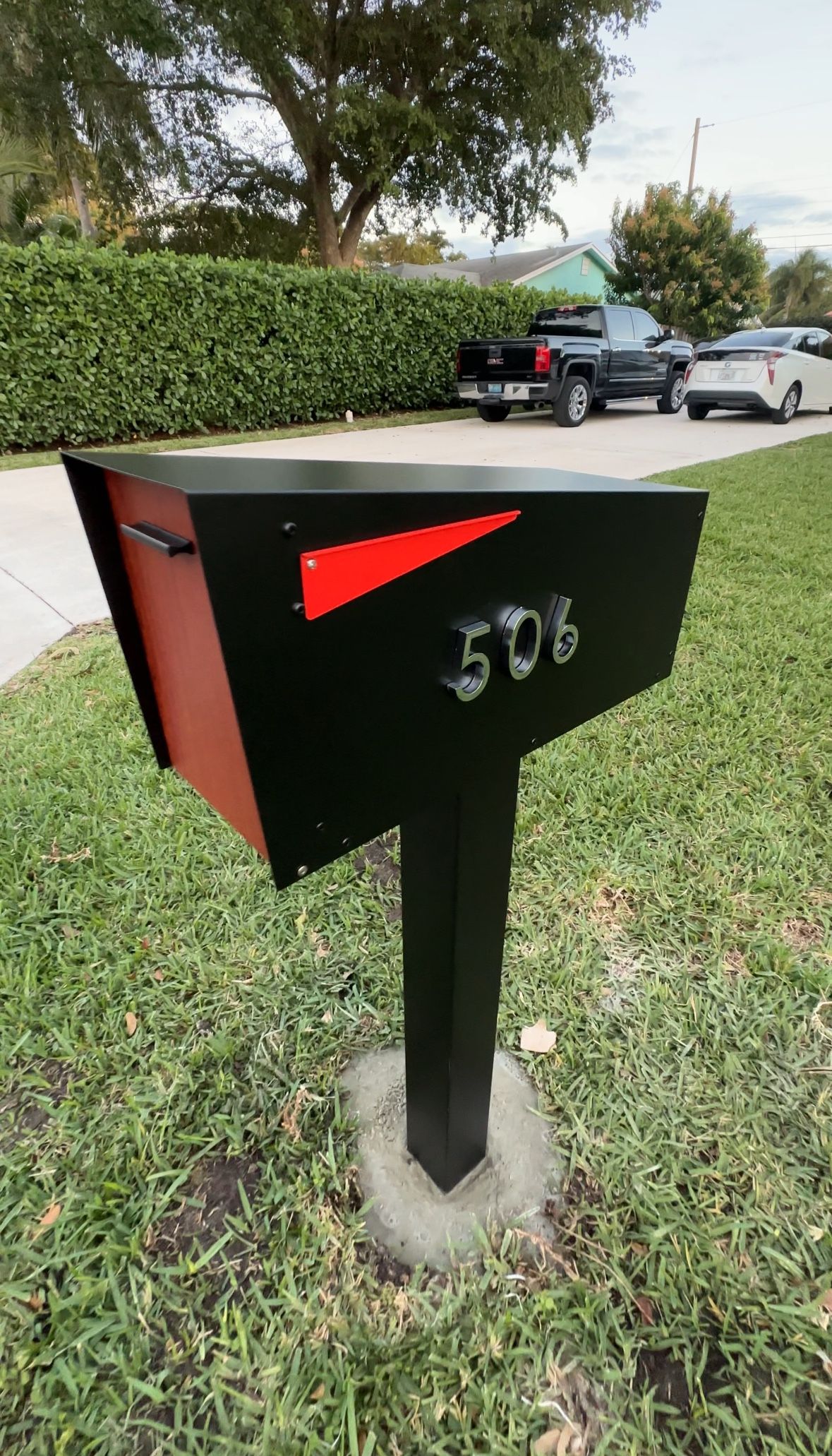 Mailbox Installation Professional Modern Home Decoration House Numbers Outdoor Garden Remodeling 