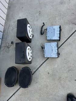 Speakers And Stereo For Sale