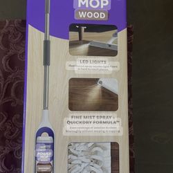 Swiffer Power Mop Wood Mop Kit for Wood Floor Cleaning