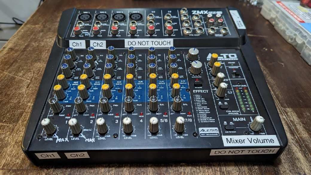 Alto ZMX122FX 8 Channel Studio Sound Mixer for Sale in Montebello, CA - OfferUp