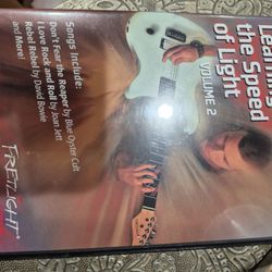 Fretlight 5 DVD & Double Foot Pedal. Items Not Used. 