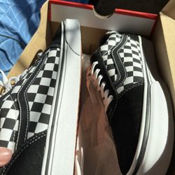 Vans Old Skool Checkerboard Size 8