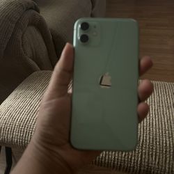 Iphone 11 Green Color And Phone Case 