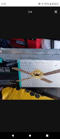 New in the box ceiling fan