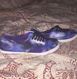 Galaxy Vans size 6