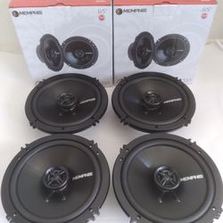 MEMPHIS 2 PAIRS 6.5 INCH 2 WAY 100 WATTS CAR SPEAKER 