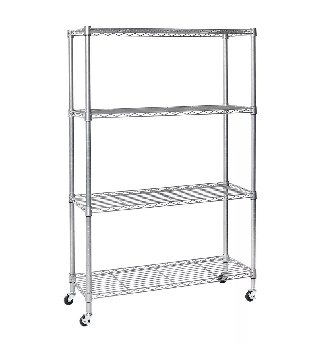 4 Tier Steel Wire Shelving
