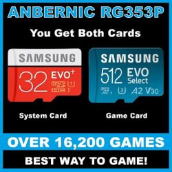 Anbernic RG353P [ 512GB Micro SD Card ] 16,200 + Games • Classic Retro Gaming * Fully Loaded  ( Card Only ) 