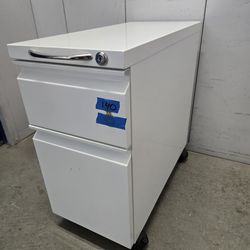 Solid metal file cabinet with key $55 each 10 available
