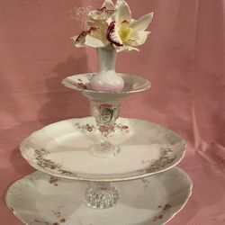 Vintage 3-tier Serving Dish
