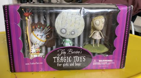 Tim Burton’s Tragic Toys For Girls And Boys
