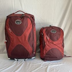 Osprey Ozone High Road Convertible Ultralight 22" Luggage Wheels Bag a