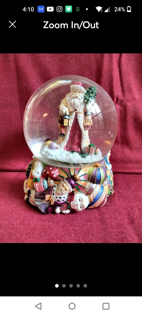 Christopher Radko Snow globe Large