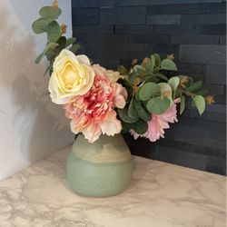 Fake Flower Jug Plant Vase Home Decor 
