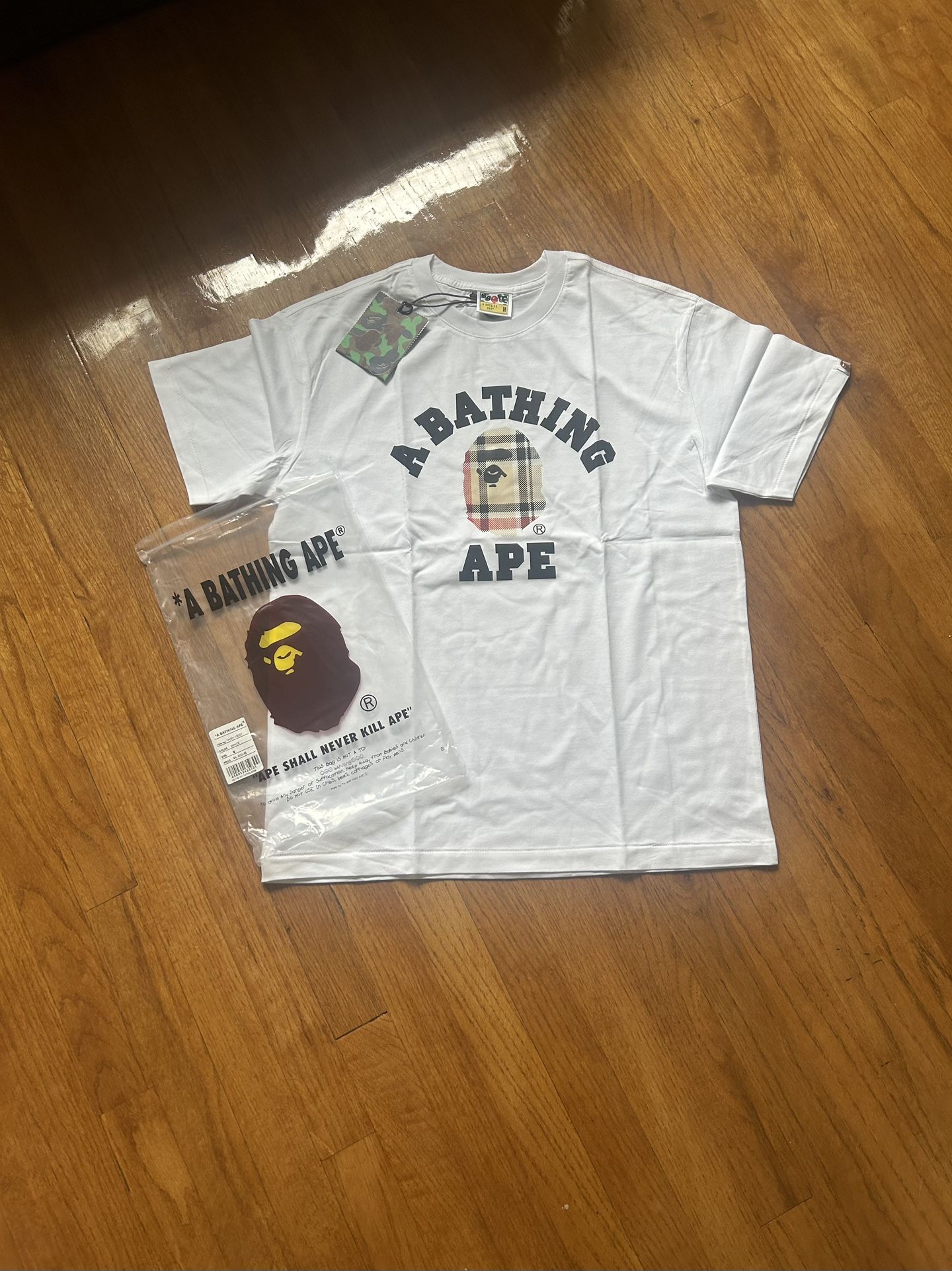 Bape Burberry Tee