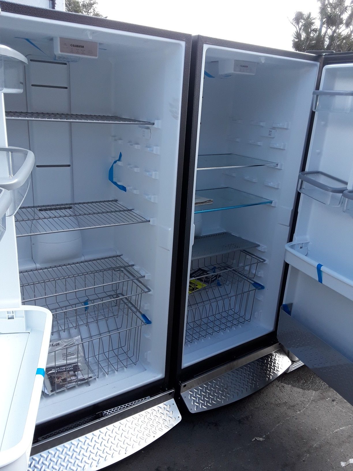 Gladiator refrigerator and deep freezer Brand New for Sale in Hayward
