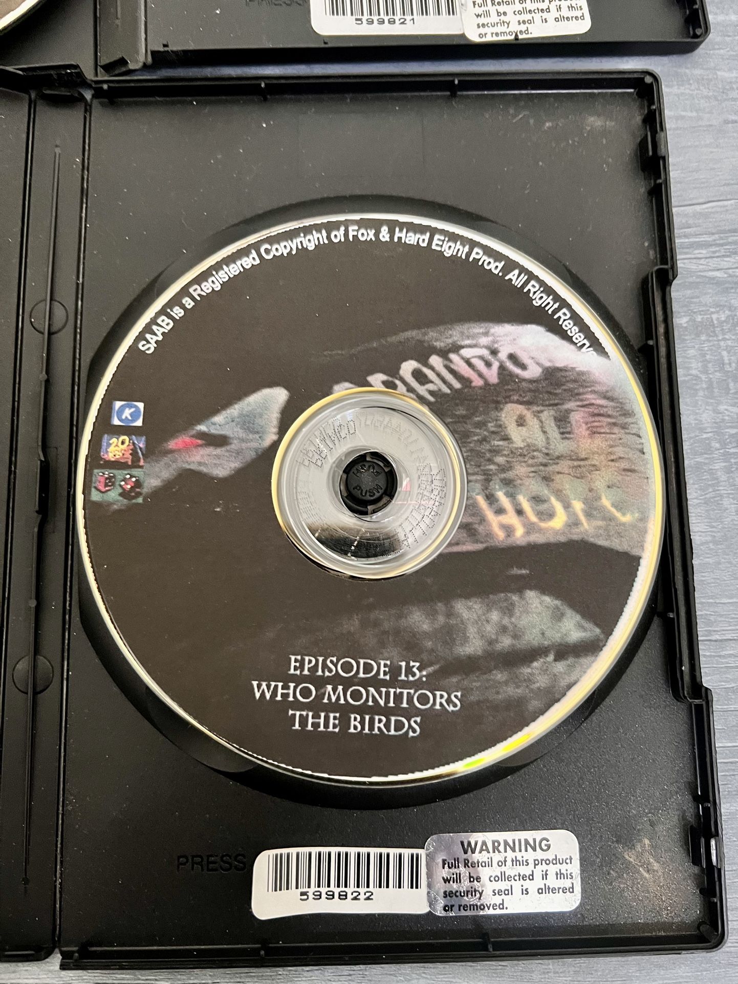 21 VCDs Of sciFi Show space Above And beyond
