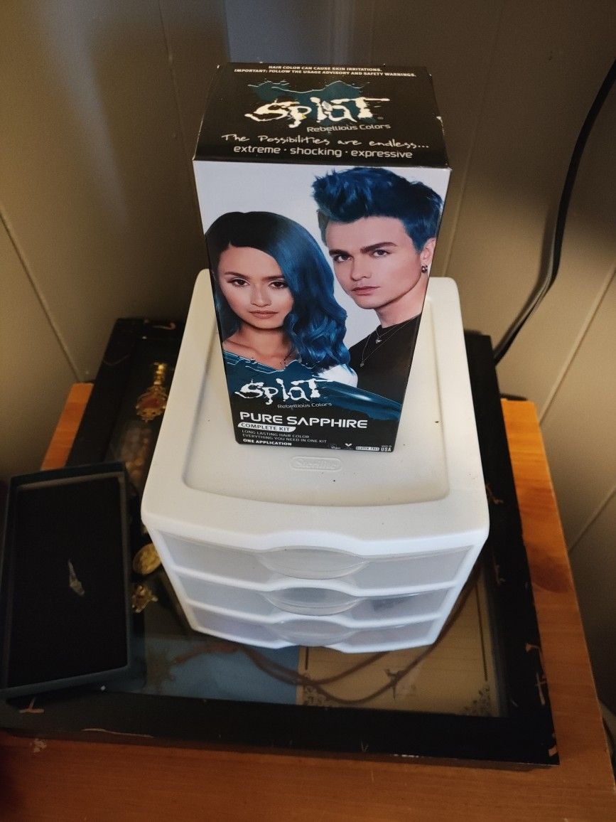 Hair Dye Splats Pure Sapphire