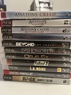 PS3 Game-Lot Bundle