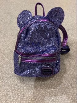 Disney Loungefly Sequin Backpack