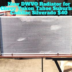 New DWVO 34" Radiator Chevy GMC V8 Yukon Tahoe Suburban Cadillac Auto Parts 