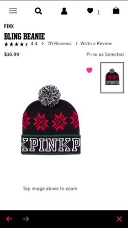 PINK Beanie Brand New in Package