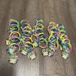 30 Pop Fidget Bracelets 