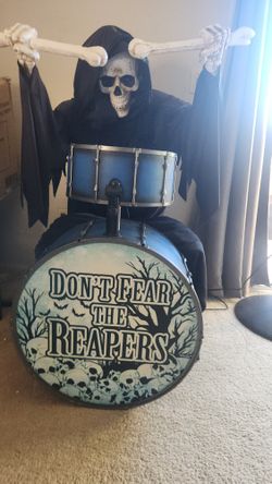 Lowes 4 piece Animated Halloween Bluetooth Reaper Band