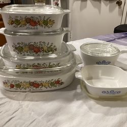 12 piece Corning Ware