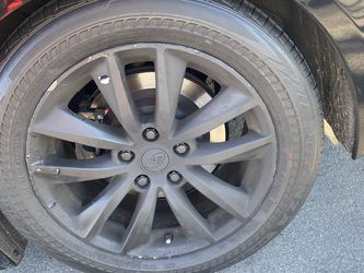 Stock Q50 Rims