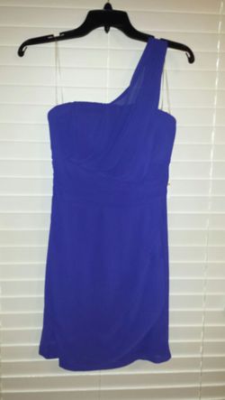 Gianni bini One Shoulder Purple Dress sz. 3