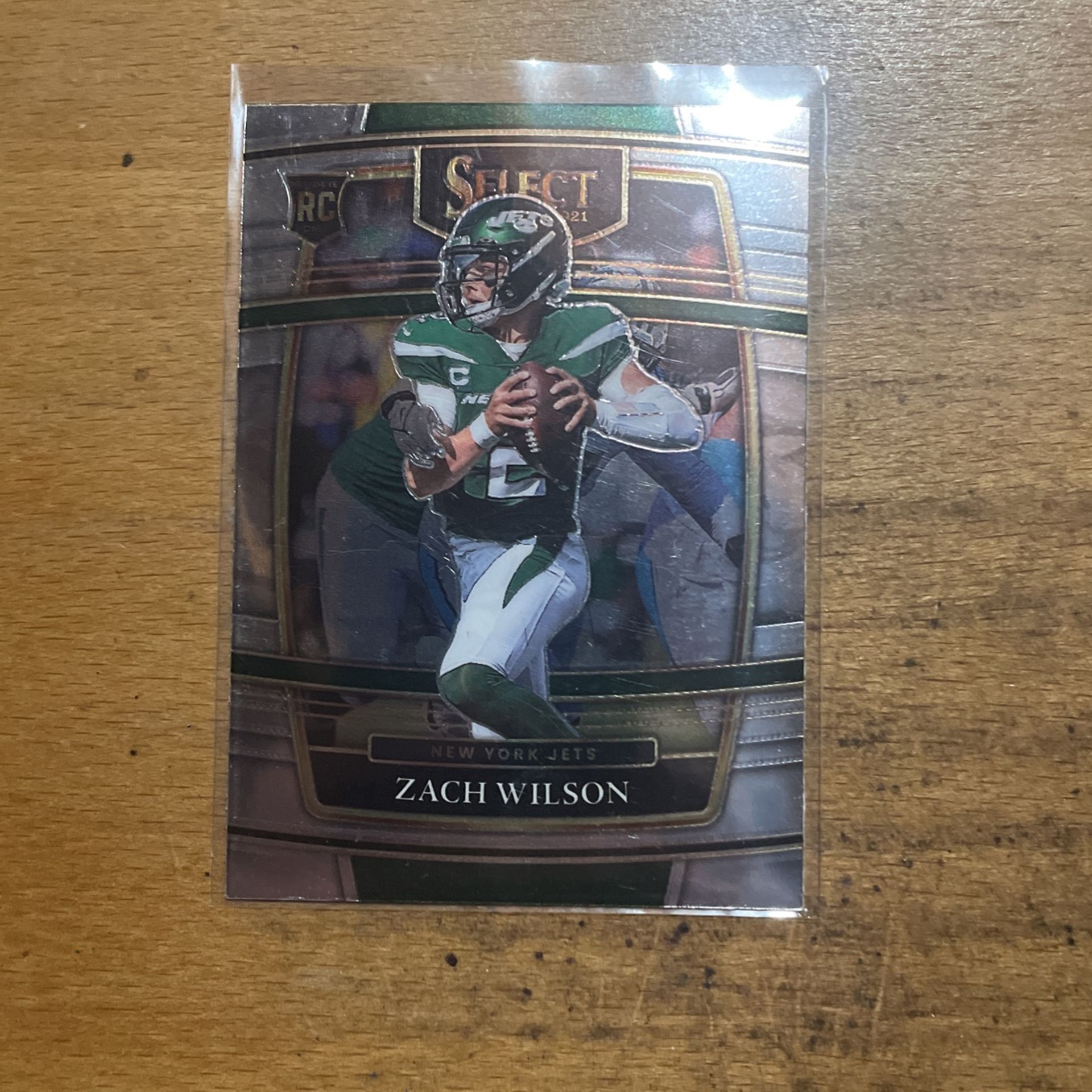2021 SELECT ZACH WILSON ROOKIE CARD
