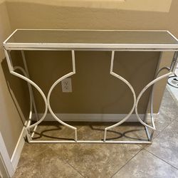 Brand new entry table-$40. Folds up as well for easy storage/transport. :) Higley and ray. 