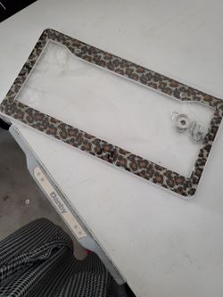 Plate number cover