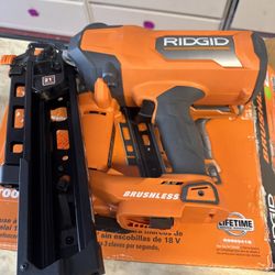 Ridgid 18v Framing Nailer 