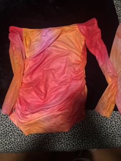 Off-Shoulder Long Sleeve Shirt