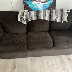 Brown Hide A Bed Couch -$50 OBO