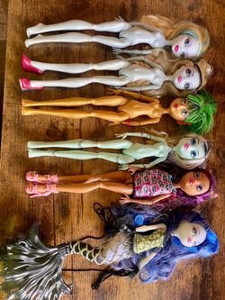 Monster High Doll Lot of 6