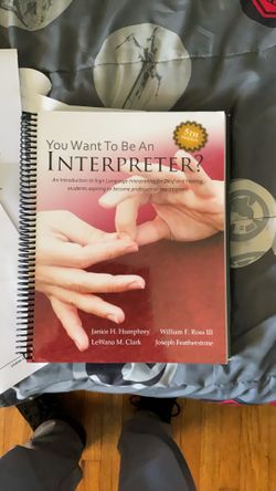 Sign Language Book!(Read Description Before Messaging!!)