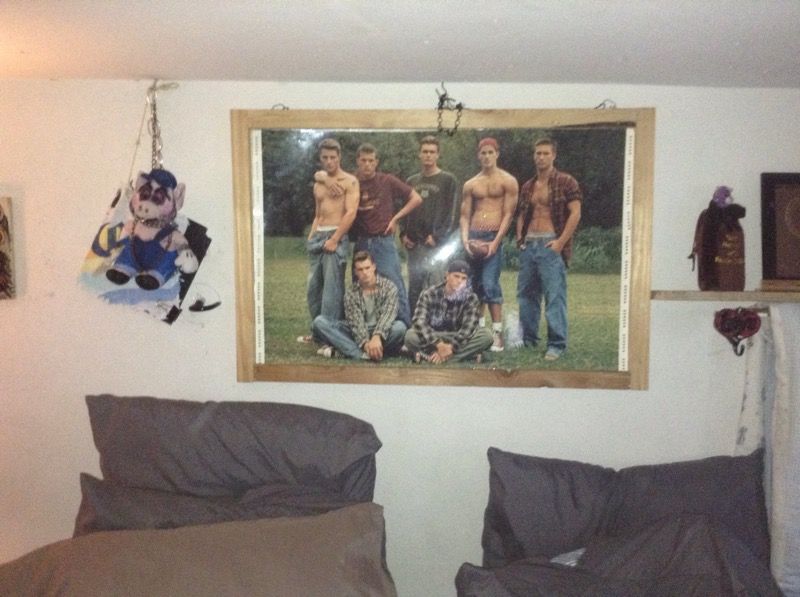Abercrombie and Fitch large wall hanging.