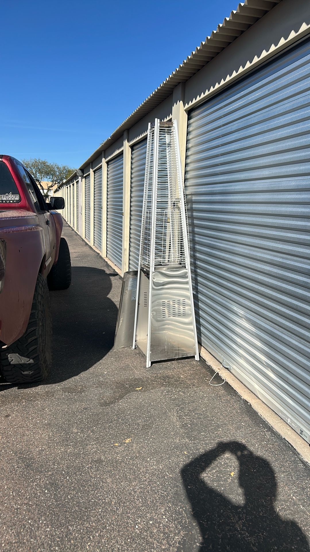 Gardensun Outdoor Pyramid Flame Patio Heater