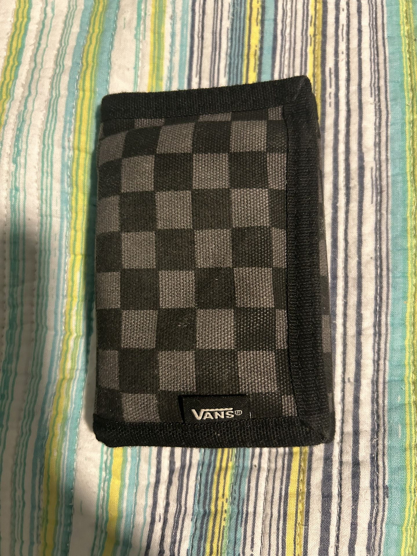 Vans checkered wallet