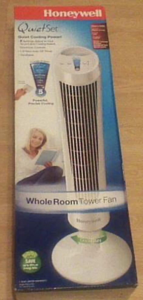 Honeywell QuietSet Whole Room Tower Fan - White, HY-254