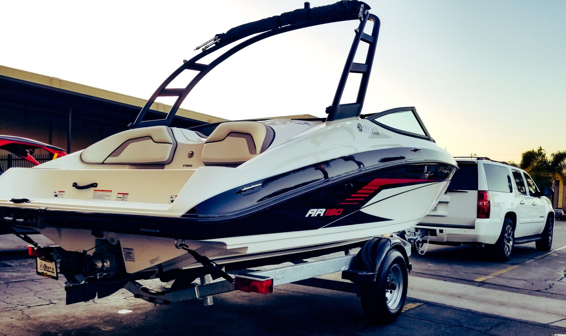 2018 Yamaha AR190 jet boat